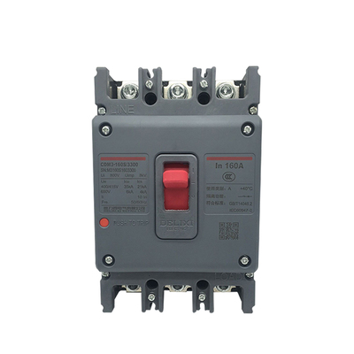 德力西空气开关200a塑壳断路器