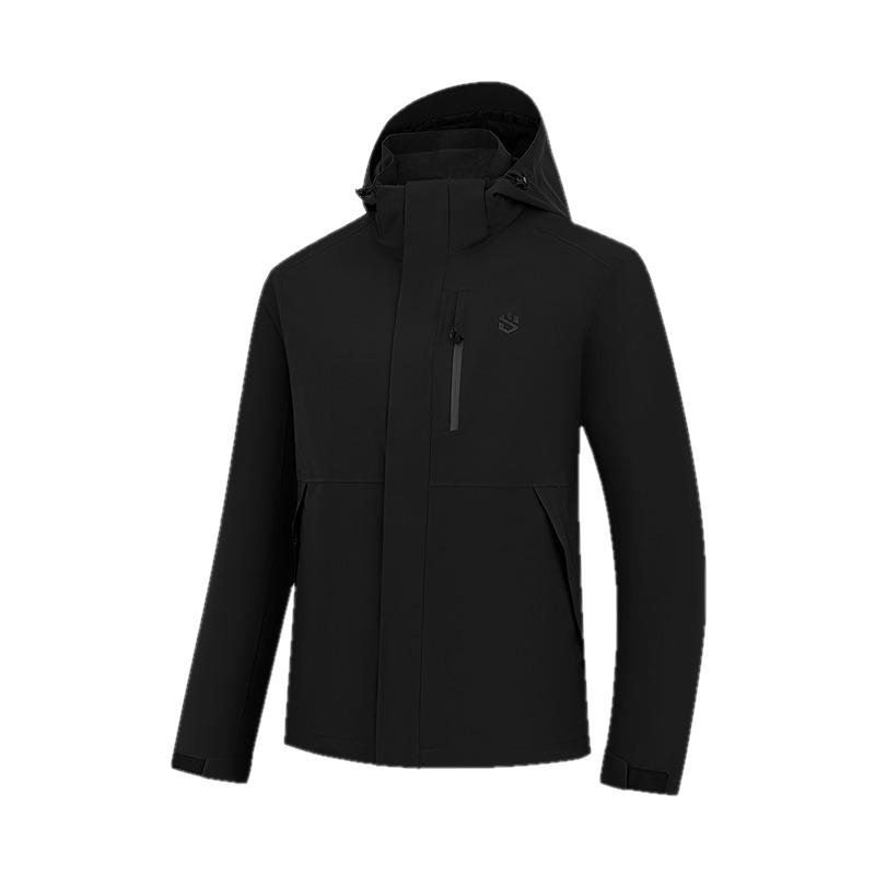 乔丹户外徒步登山露营三合一摇粒