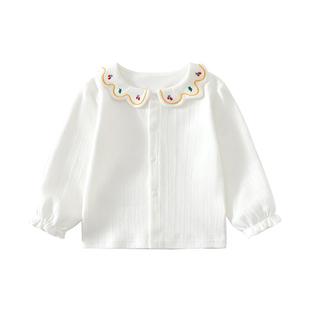 婴儿衣服秋季纯棉a类上衣73码宝宝秋装女宝超好看的贴身薄款外套6