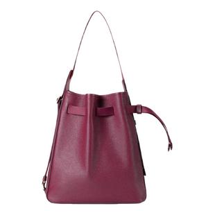 ECCO爱步包包女 时尚慵懒水桶包大容量托特包 中号单肩包9107802