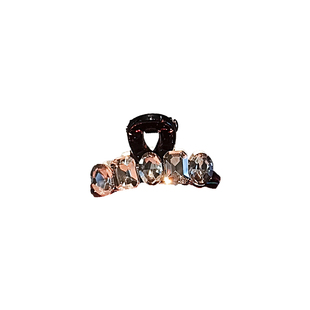 小巧精致水钻侧边抓夹后脑勺半扎碎发夹高级感气质刘海网红顶夹女