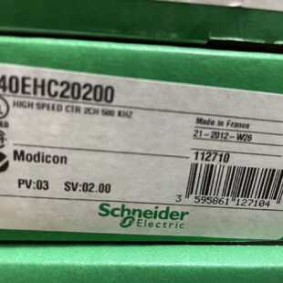 议价施耐德高速计数模块140EHC20200 140EHC10500全新现货