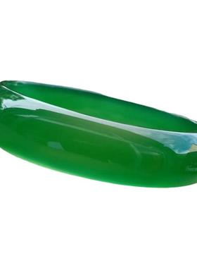 正品天然冰种玉手镯绿玉髓少女款