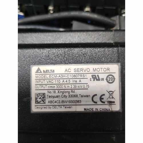 〔议价-可维修〕台达AC伺服电机 ECM-A3H-C10807RS1 110