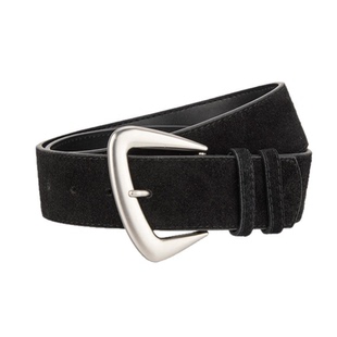 军绿色磨砂牛皮4.3厘米皮带前卫女风衣羽绒服呢子大衣装饰宽腰带