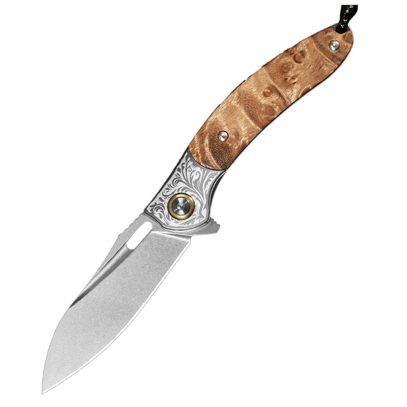 M390粉末钢小刀手工制作