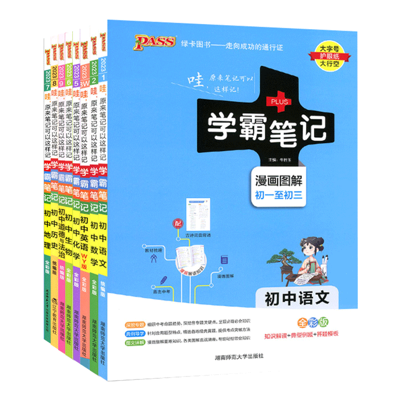 初中学霸笔记系列【科目任选】