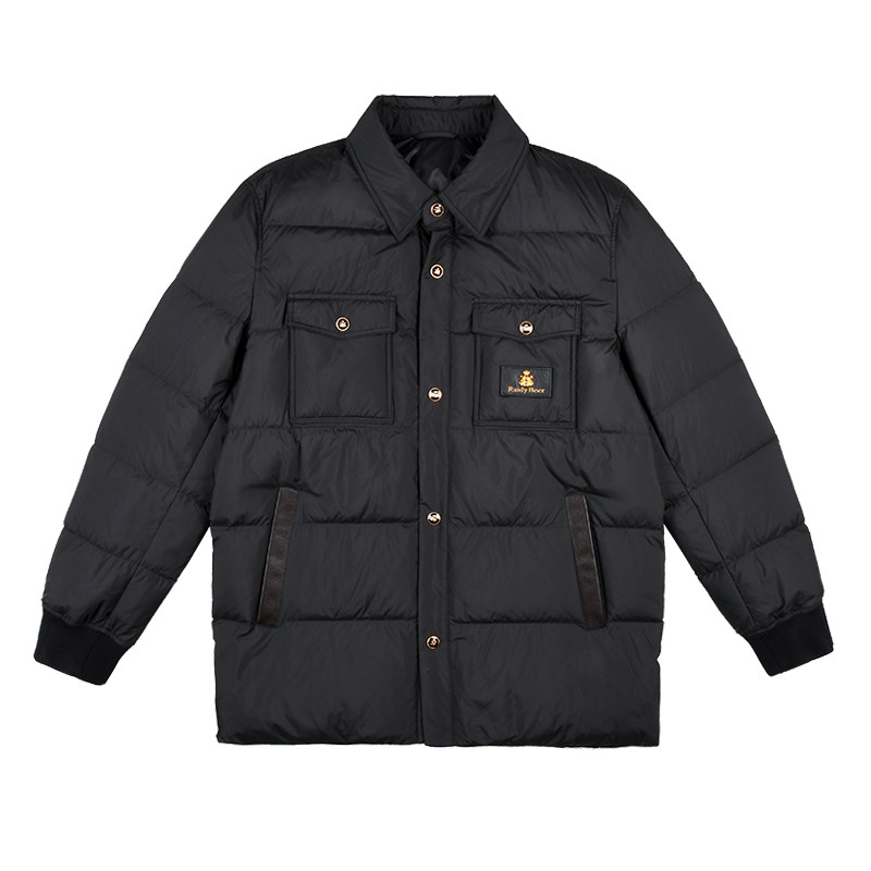 雷迪波尔品牌定制胸章羽绒服外套