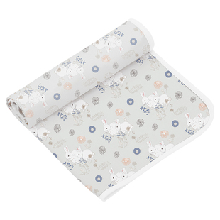 littletiny婴儿隔尿垫可水洗四季新生儿宝宝防水床垫儿童棉尿布片