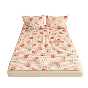 a类母婴级乳胶凉席2026新款夏季可机水洗单人冰丝席子三件套夏天3