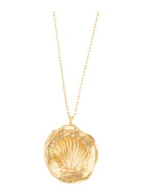 ZIVGREY轻奢复古贝壳金色项链