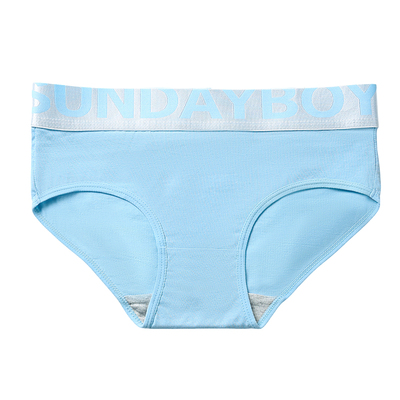 女士纯棉内裤宽边中腰