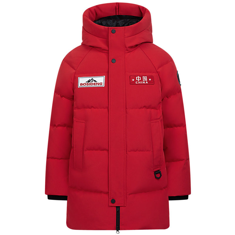 【极寒】波司登儿童羽绒服男女童长款2025新款冬季加厚保暖中大童