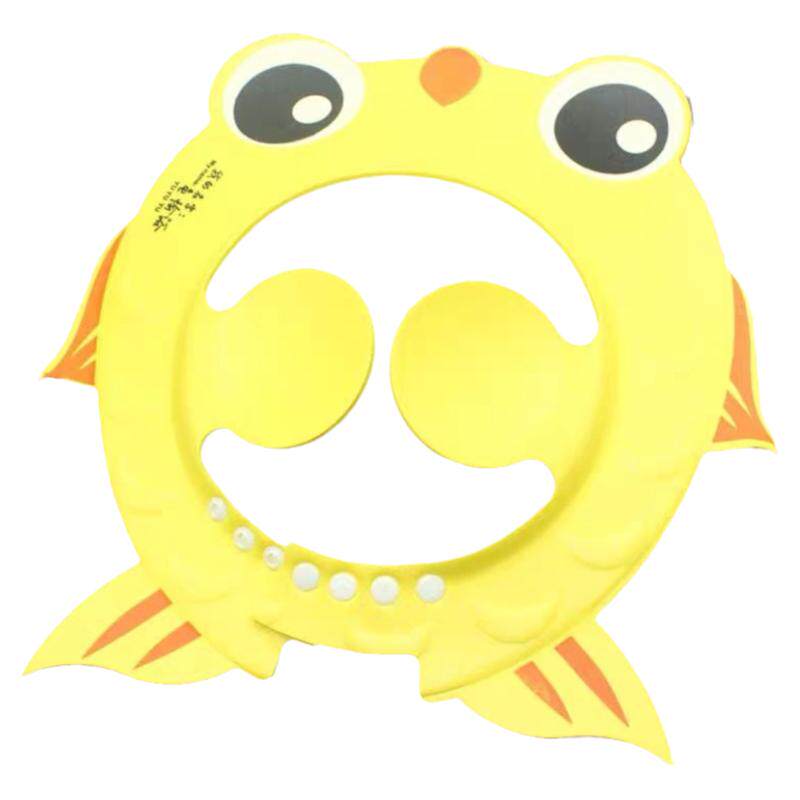 儿童硅胶浴帽 宝宝洗头帽 婴儿洗发帽挡水防水浴帽护耳帽子洗澡帽
