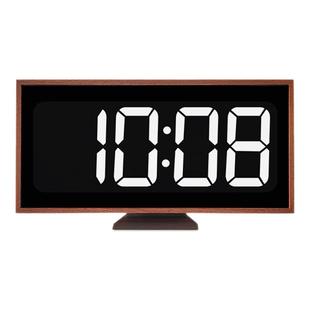 LED大屏数字时钟客厅电视柜时钟摆台式摆件2026新款简约现代钟表
