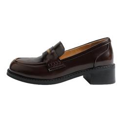 【牛皮现货】足弓支撑！乐福鞋