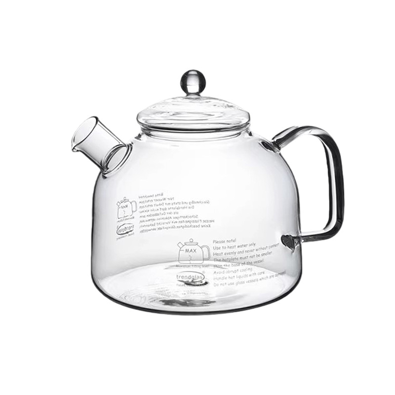 现货德国进口trendglas jena无敏玻璃养生壶高硼硅烧水壶煮茶壶