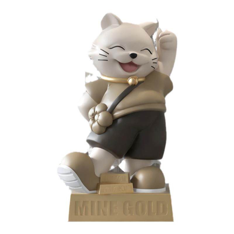 招财猫大型落地摆件开业礼物