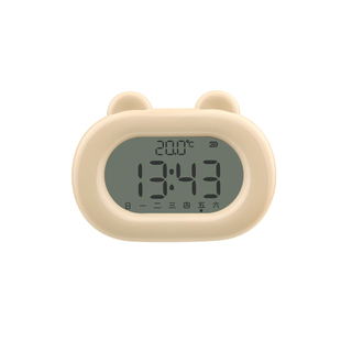 萌宝智能小闹钟学生专用起床神器2026新款儿童男孩女孩电子时钟灯