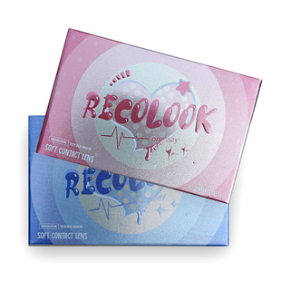 RECOLOOK日抛COS美瞳锦鲤之红之梦幻海传说尾蝶深蓝BJ官方正品NB