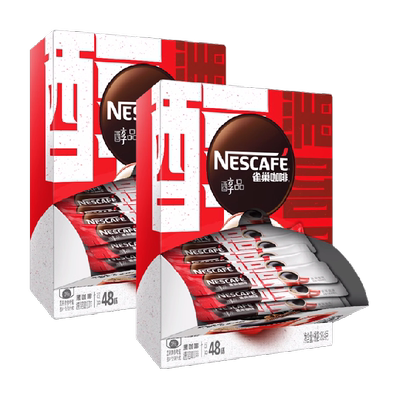 雀巢醇品美式速溶咖啡86.4g×2盒