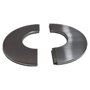 不锈钢装饰盖墙洞堵盖外墙热水器排烟管管道装饰罩空调洞遮丑盖板