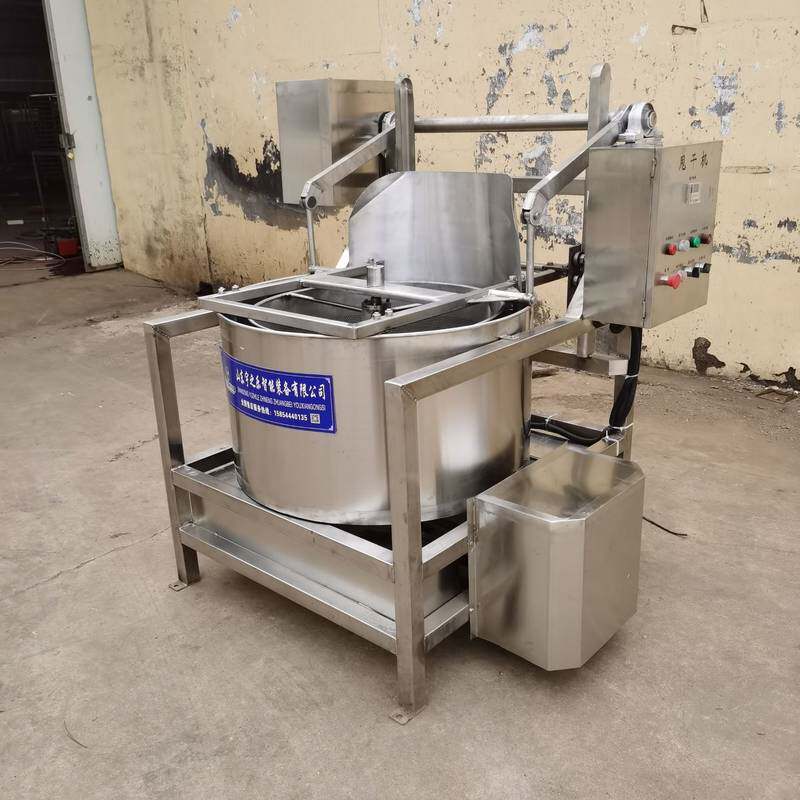 薯片全自动脱油机 商用蔬菜甩干机 多用途食品兰花豆脱油机