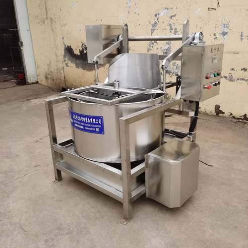 腰果蚕豆下出料脱水甩油机 食品行业脱油设备 宇之乐土豆丝脱水机