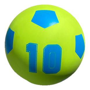 9cm儿童运动弹力球橡胶空心免充气玩具球亲子户外拍拍迷你小足球