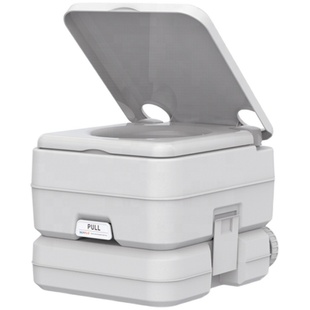 户外露营移动便携式马桶房车船舶冲水老人坐便器椅防臭座便器20升