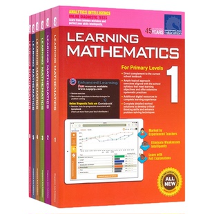 新加坡数学 SAP Learning Mathematics 小学1-6年级 数学建模思维练习册 CPA教学法 学习系列教辅 基础巩固提升 英文原版进口图书