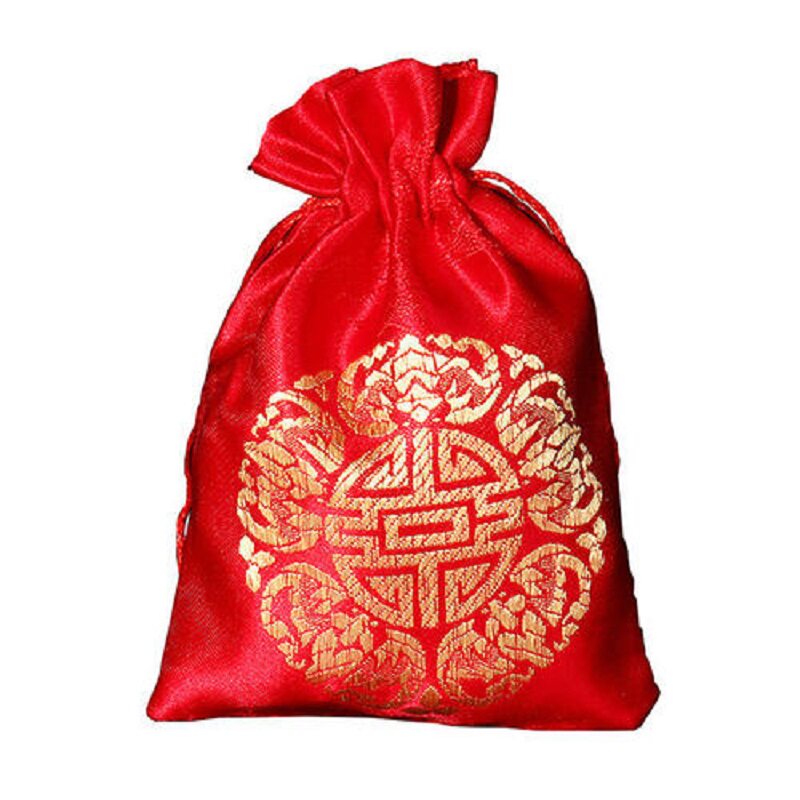 结婚喜糖袋子创意喜糖盒锦缎糖果袋中国风手提糖袋婚庆用品回礼袋