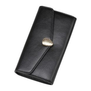 原创设计真皮长款钱包女气质2026新款软牛皮大容量钱夹放手机大钞