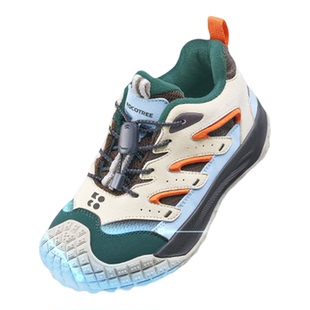 KK树儿童运动鞋男童女童轻便透气防滑登山鞋子加绒2026新款秋冬季