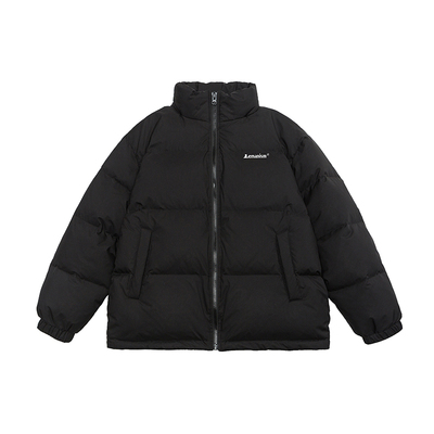 lemanism三防绿色羽绒服男女轻薄冬季情侣短款保暖外套加厚面包服