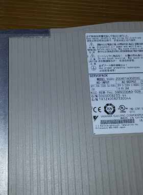 议价安川伺服驱动器SGDV-1R9DE1AY105AA全新原装 质量保障 现货供