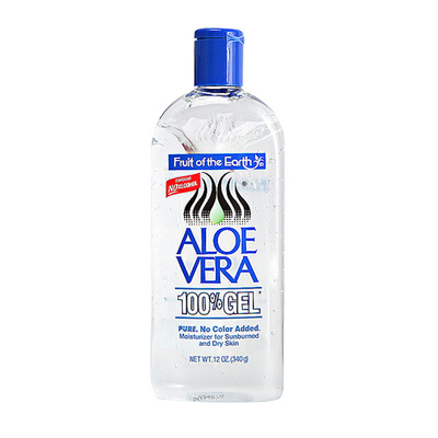 美国Fruit of the Earth闪露纯芦荟胶340g补水去痘印印晒后修护