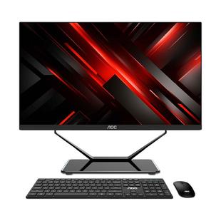 AOC的卢936独显一体机电脑电竟游戏14代酷睿i5i7高配办公设计师渲染台式整机23.8英寸