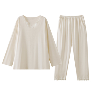 睡衣女款秋冬季绒德长袖双面磨毛家居服2025新款女士保暖薄绒套装