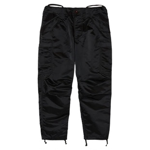 KOLOR 阿部润一 日系CARGO军事风多口袋尼龙机能锥形工装休闲长裤