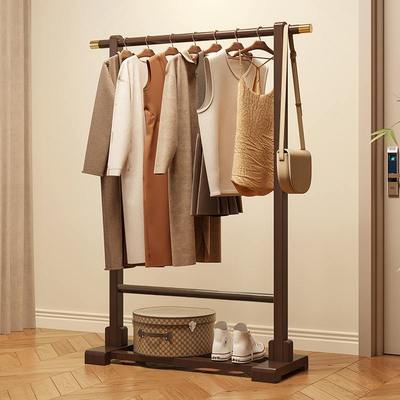 衣架落地卧室挂衣架家用衣服客厅衣帽架新款2025收纳置物架多功能