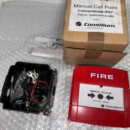 议价consilium康士廉MCP-C IP67手动报警按钮5200014-01A(GB)