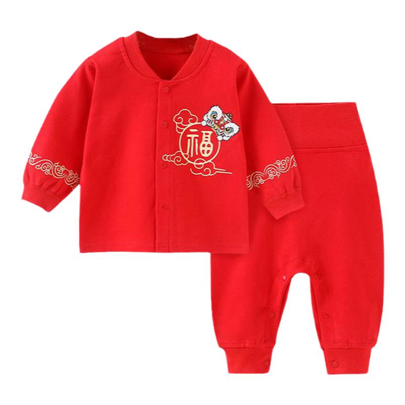 拜年服新年装唐装百天满月服宝宝