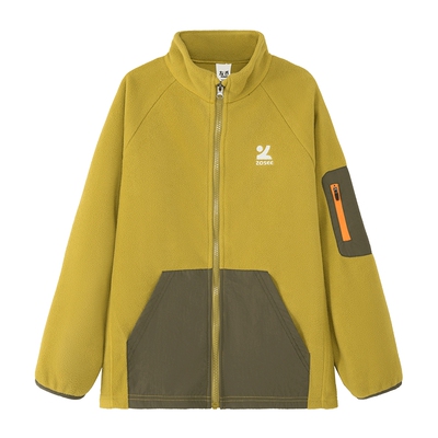 左西童装男童摇粒绒外套