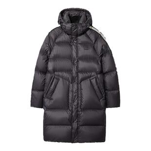 【302G鹅绒】卡宾大鹅羽绒服大衣男冬季休闲舒适宽松厚中长款外套