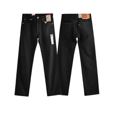 Levis李维斯501水洗直筒牛仔裤男