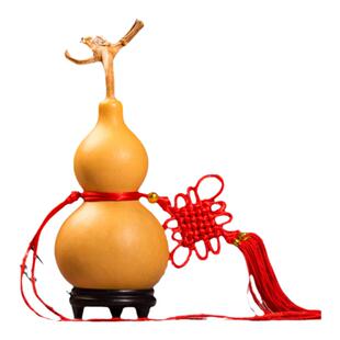 文玩手捻把件真木质宝开口天然大小葫芦挂件饰品门口客厅胡芦摆件