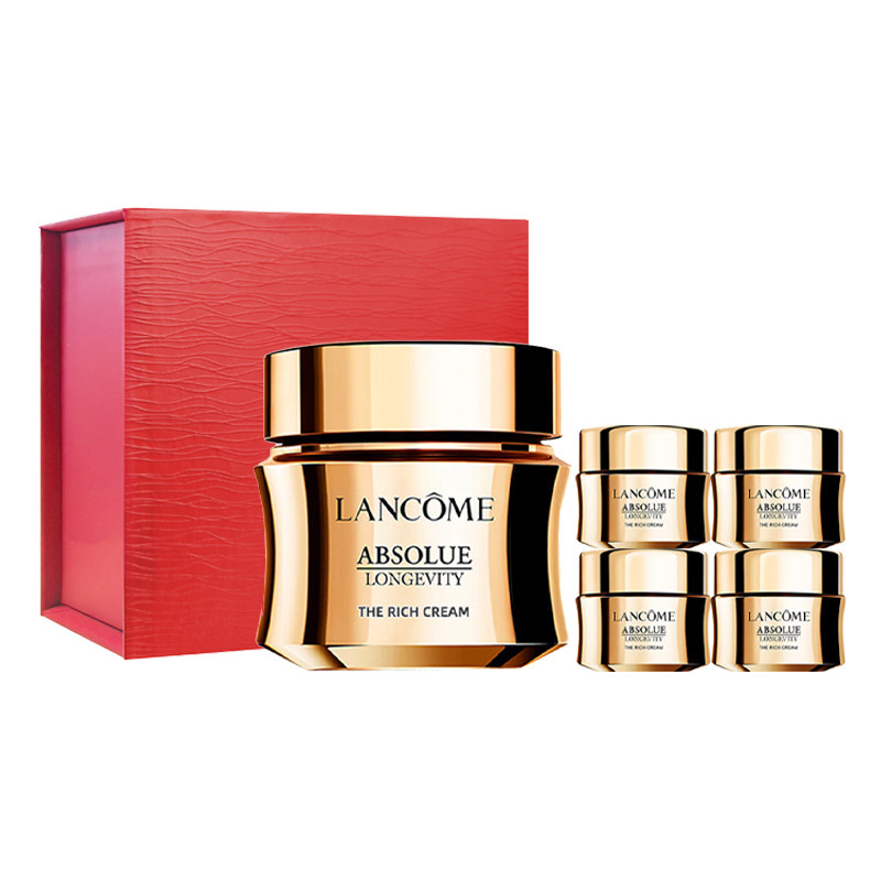 兰蔻菁纯奢护霜60ml+15ml*4