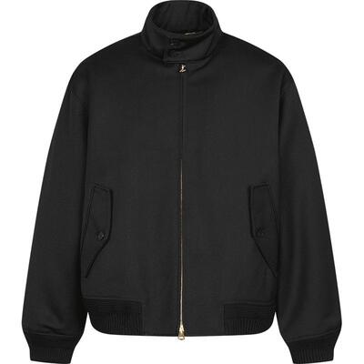 速写男装2025冬立领棉衣