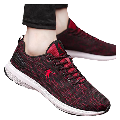 乔丹运动鞋男鞋红色跑步鞋